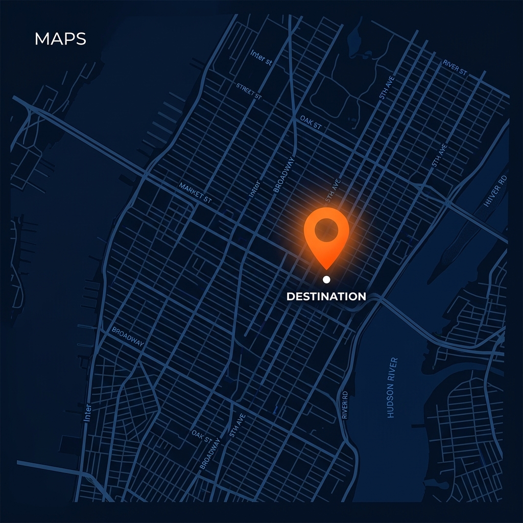 S.S. Plumbing Location Map